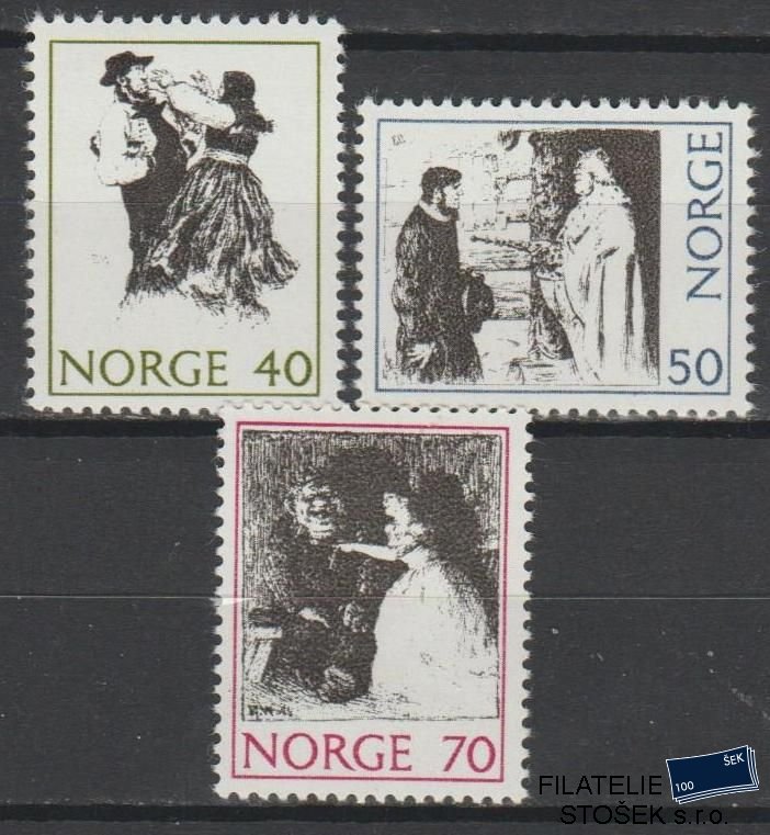 Norsko známky Mi 630-32