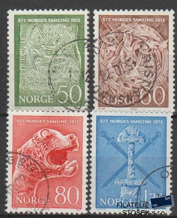 Norsko známky Mi 639-42