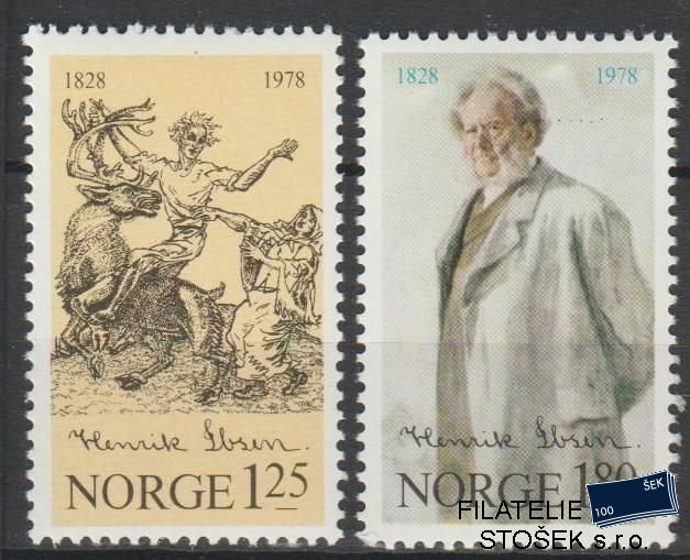 Norsko známky Mi 764-65