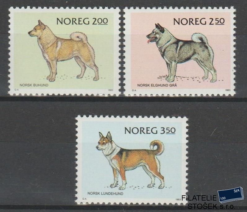 Norsko známky Mi 878-80