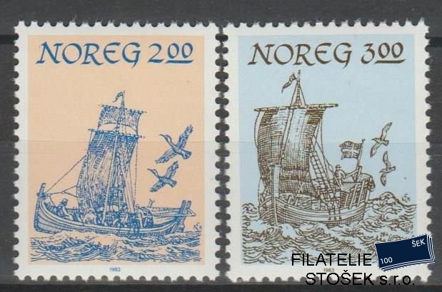 Norsko známky Mi 891-92