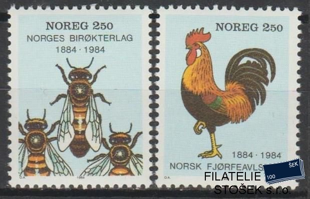 Norsko známky Mi 908-9