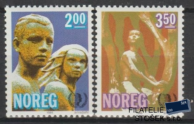 Norsko známky Mi 924-25