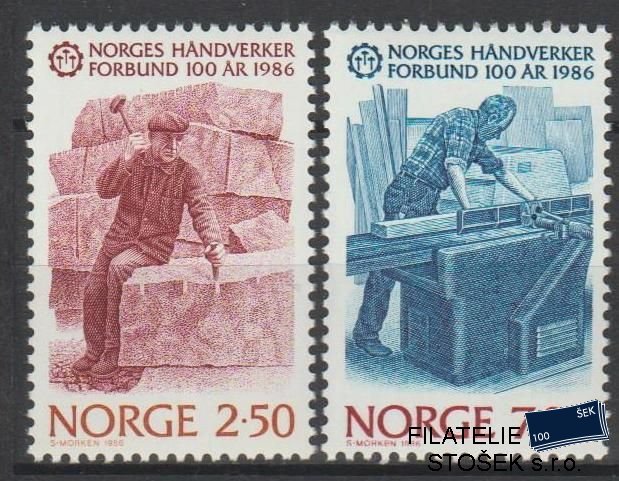 Norsko známky Mi 944-45