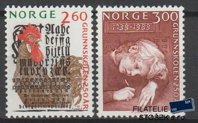 Norsko známky Mi 1021-22