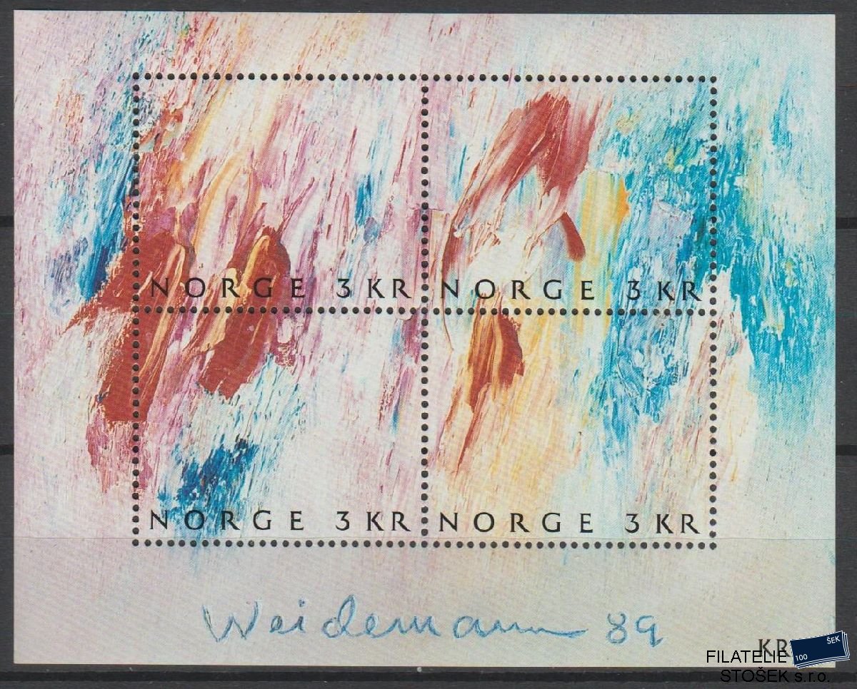 Norsko známky Mi Blok 11