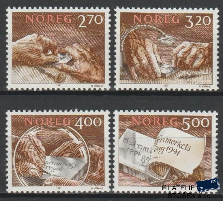 Norsko známky Mi 1070-73