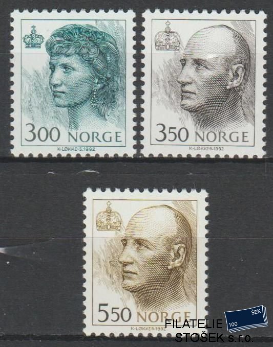 Norsko známky Mi 1116-18x