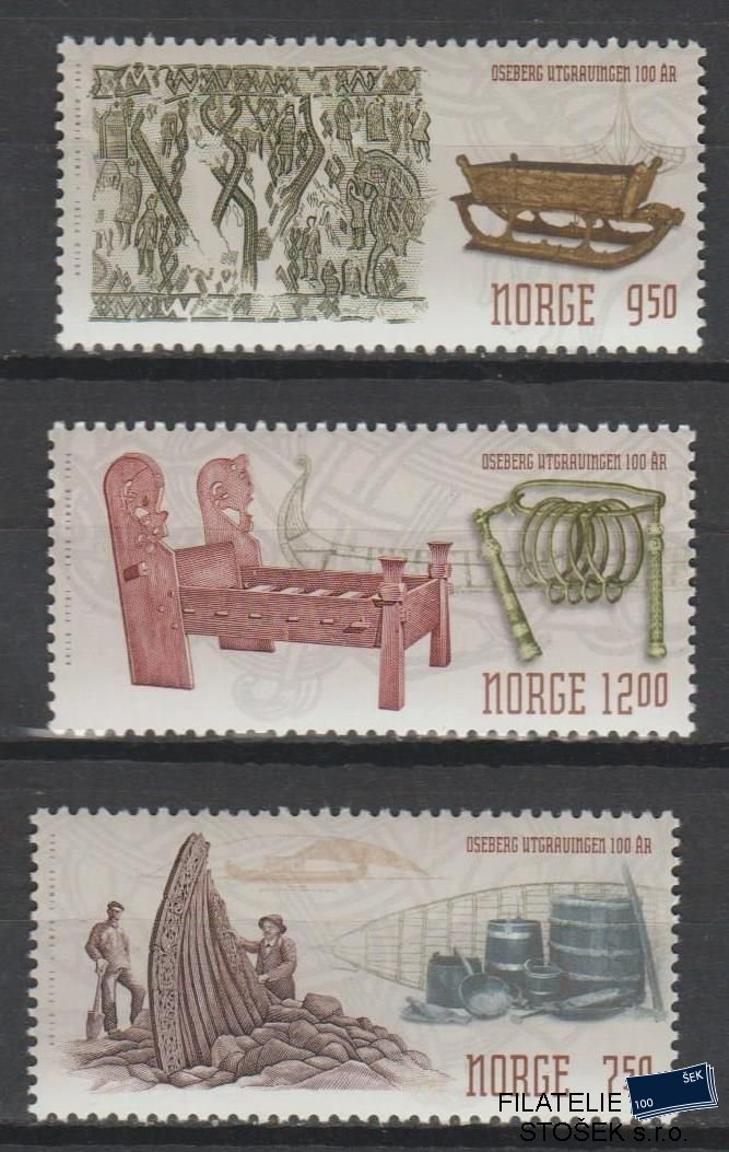 Norsko známky Mi 1513-15