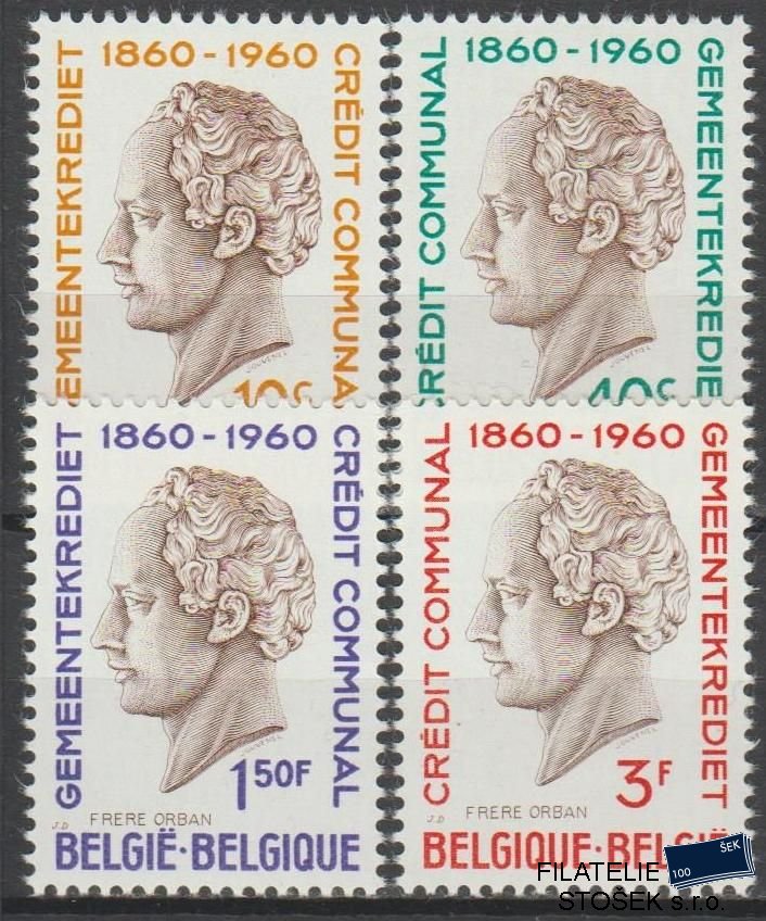 Belgie známky Mi 1218-21