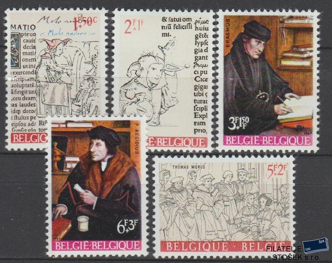 Belgie známky Mi 1484-88