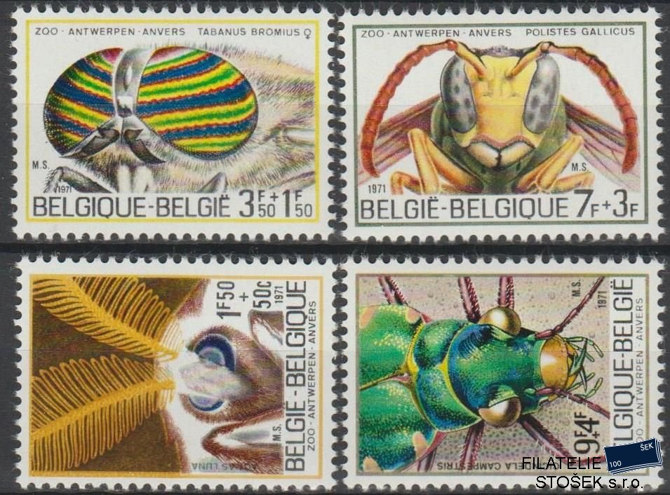 Belgie známky Mi 1663-66