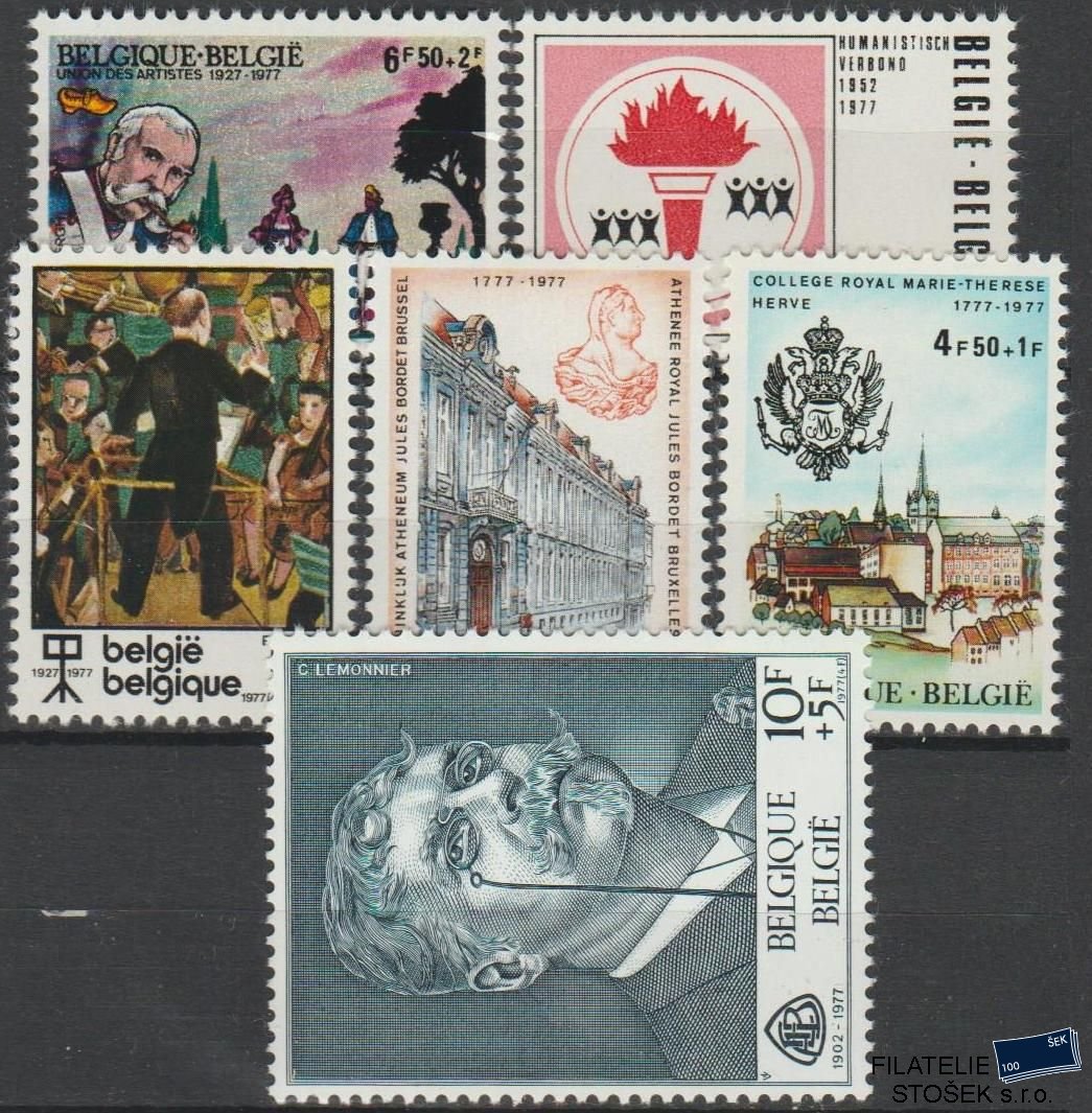Belgie známky Mi 1895-1900