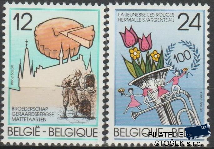 Belgie známky Mi 2236-37