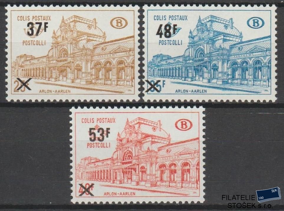 Belgie známky Mi Pk 64-66