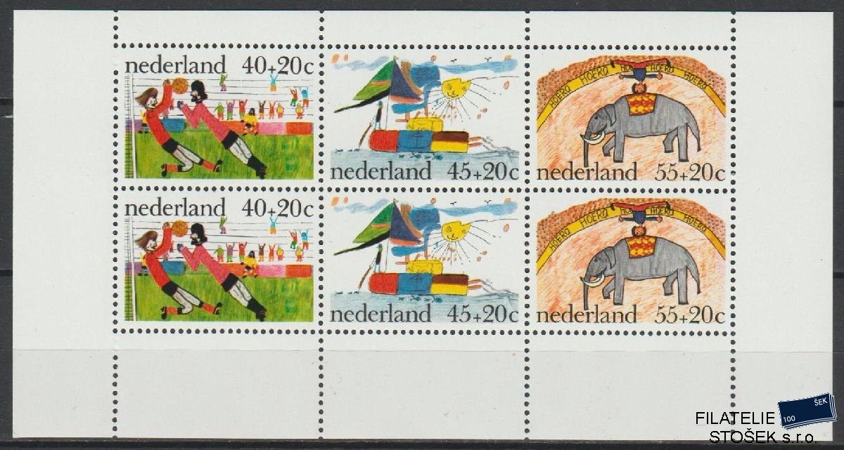 Holandsko známky Mi Blok 15