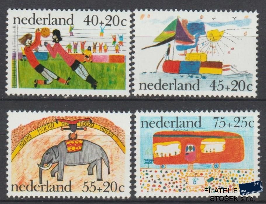 Holandsko známky Mi 1088-91