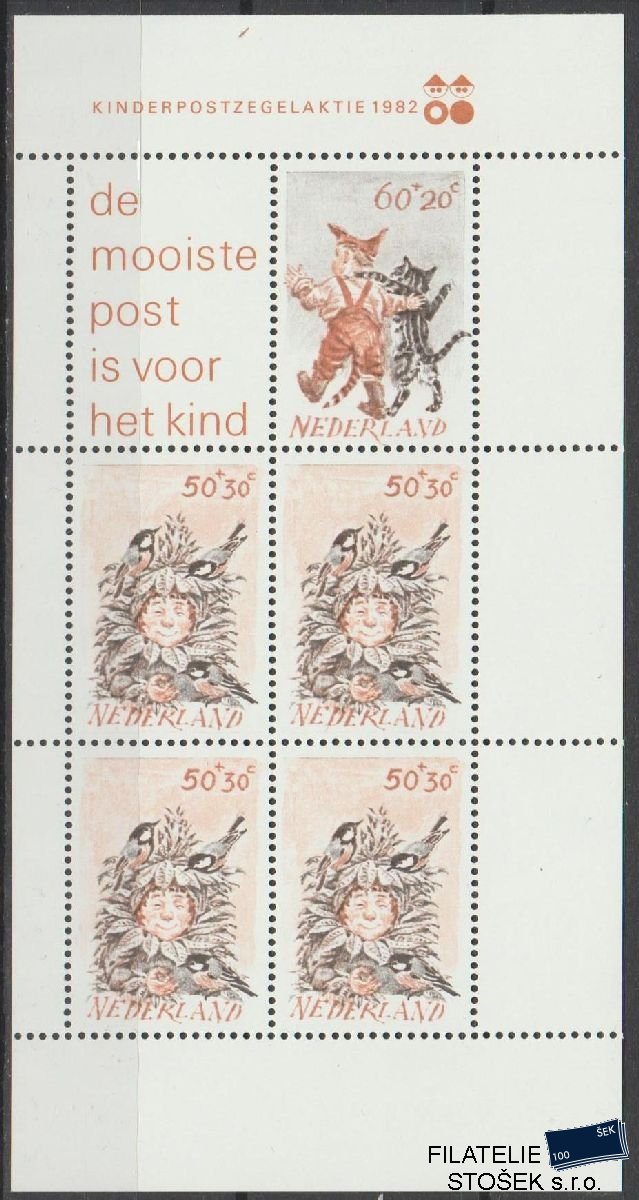 Holandsko známky Mi Blok 24