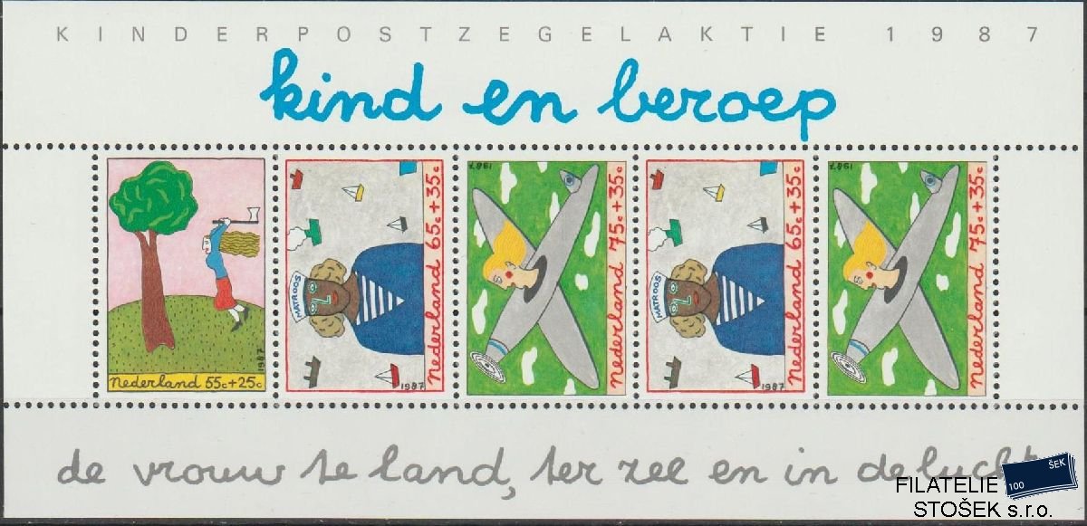 Holandsko známky Mi Blok 30