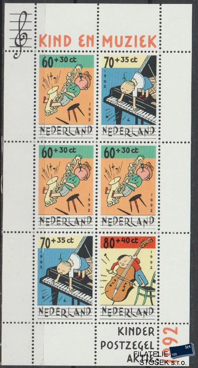 Holandsko známky Mi Blok 37