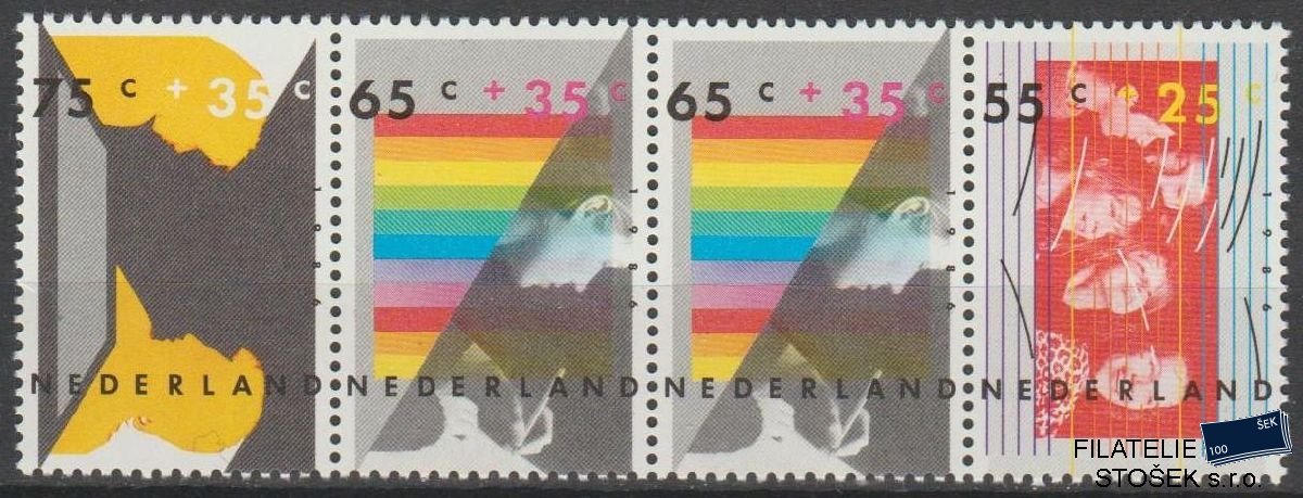 Holandsko známky Mi 1307+9 Spojka