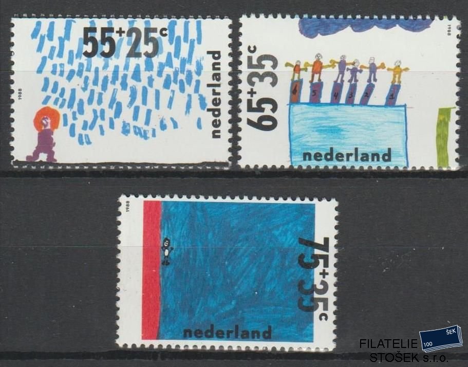 Holandsko známky Mi 1353-55