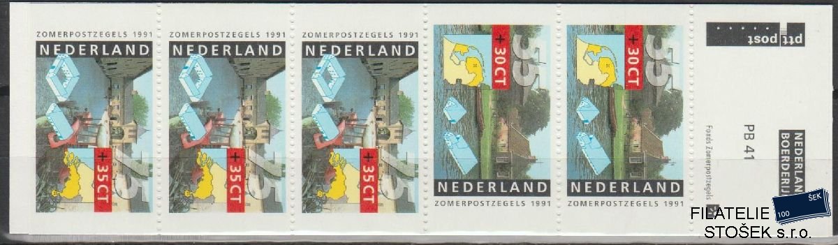 Holandsko známky Mi 1403-5 Sešitek