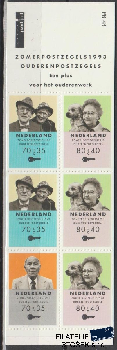 Holandsko známky Mi 1474-77 Sešitek