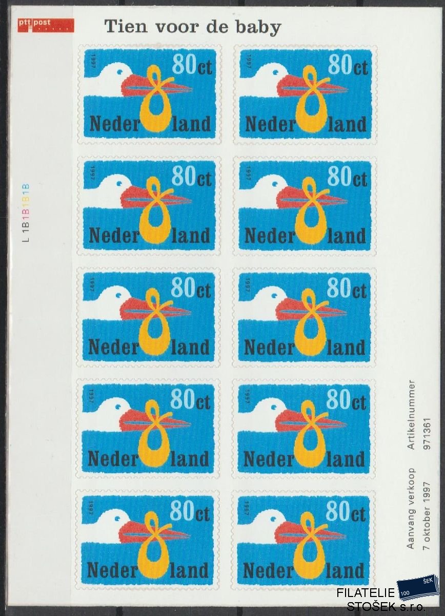 Holandsko známky Mi 1631 KL