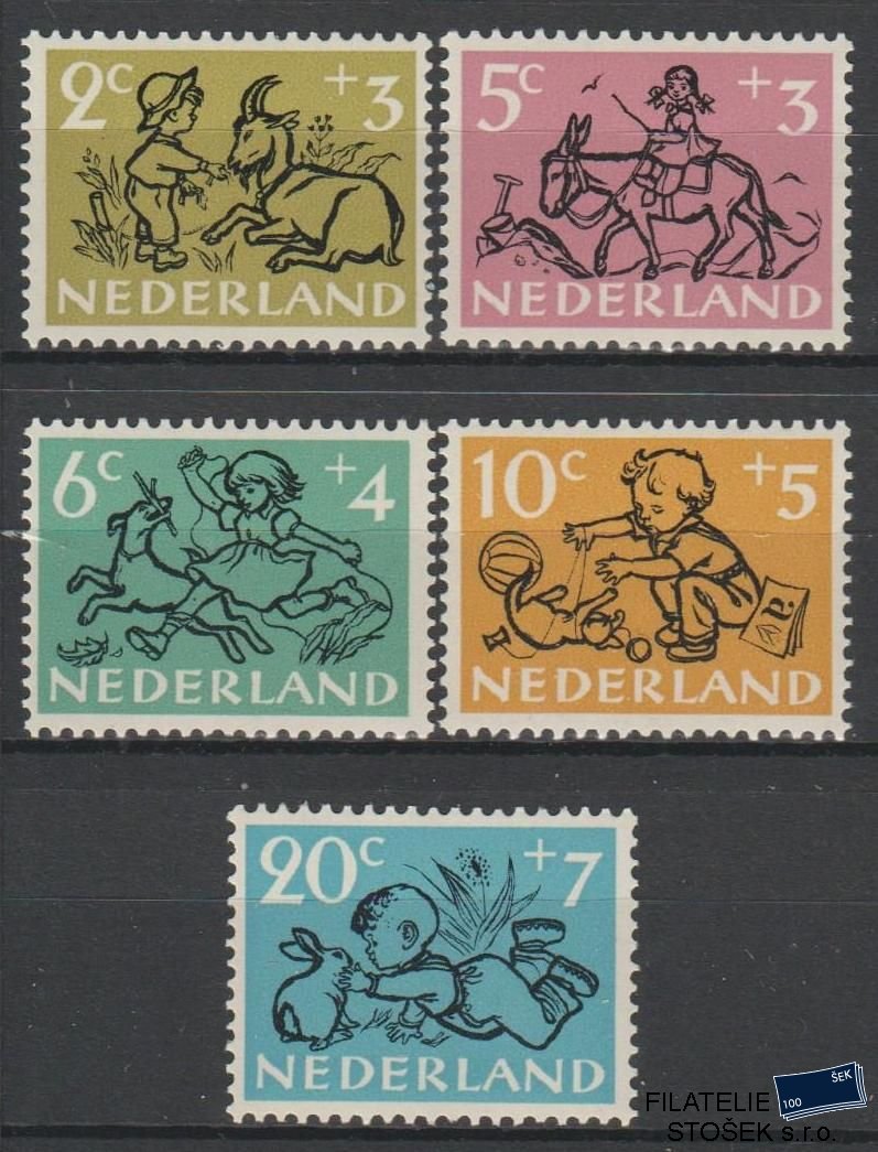 Holandsko známky Mi 601-5