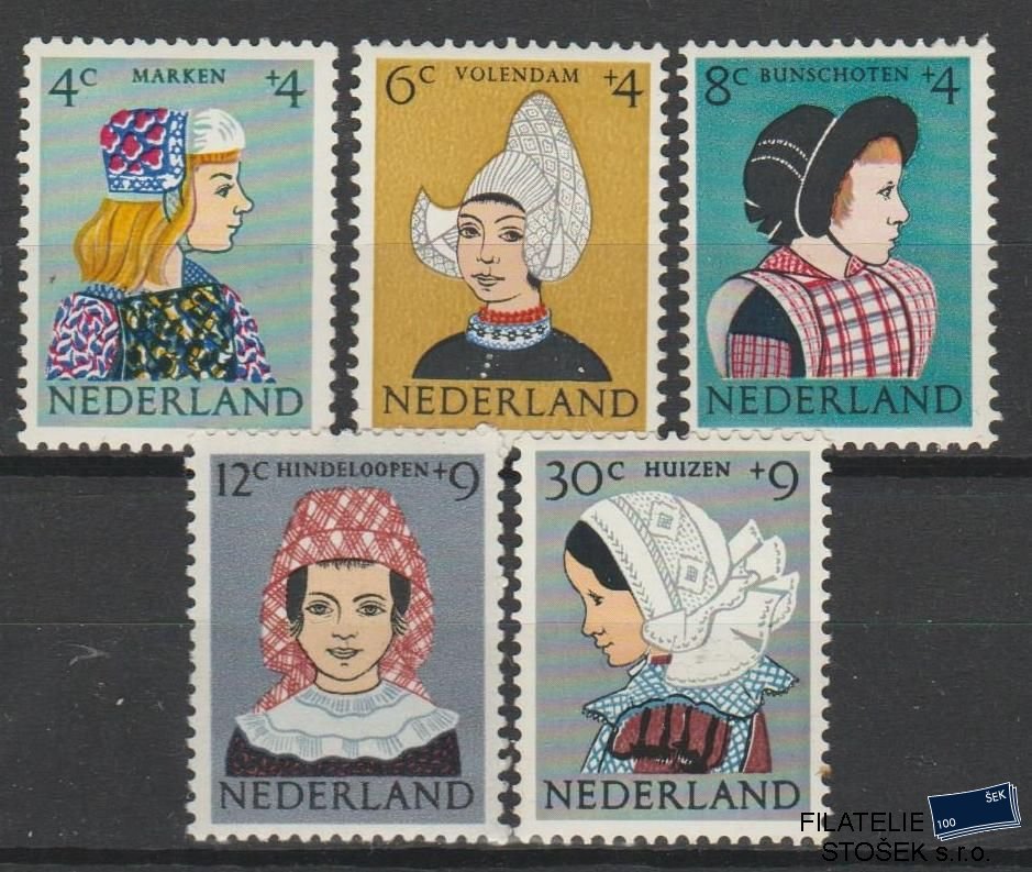 Holandsko známky Mi 755-59