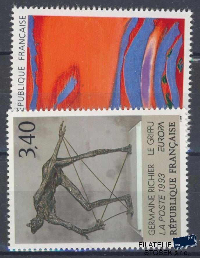 Francie známky Mi 2943-44