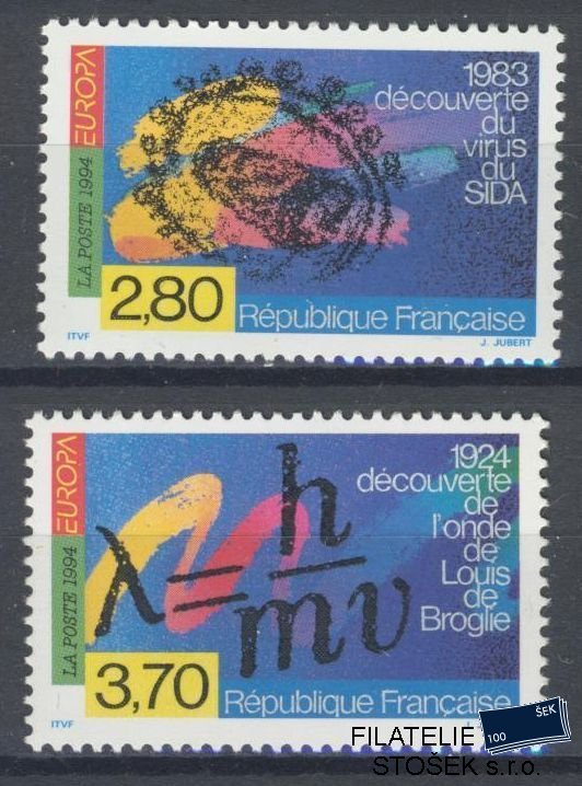 Francie známky Mi 3021-22