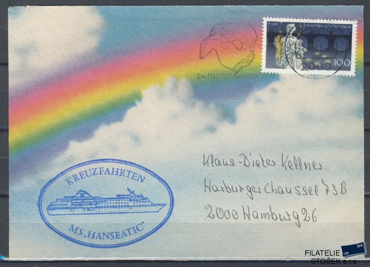 Lodní pošta celistvosti - Deutsche Schifpost - MS Hanseatic