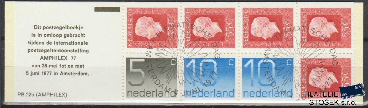 Holandsko známky Mi 1064,65,66 Sešitek