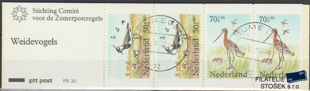 Holandsko známky Mi 1246-49 Sešitek