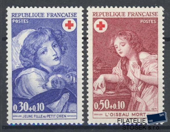 Francie známky Mi 1777-78