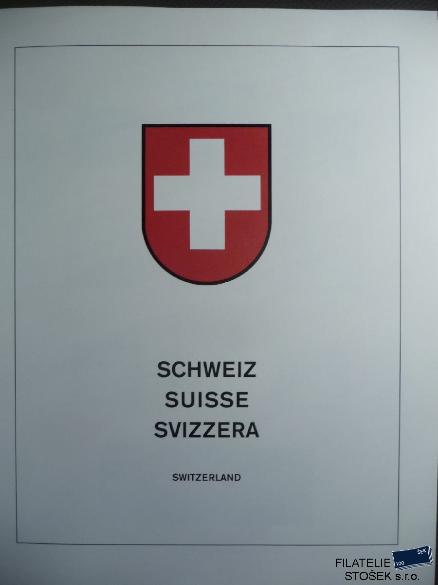 Švýcarsko albové listy Lindner