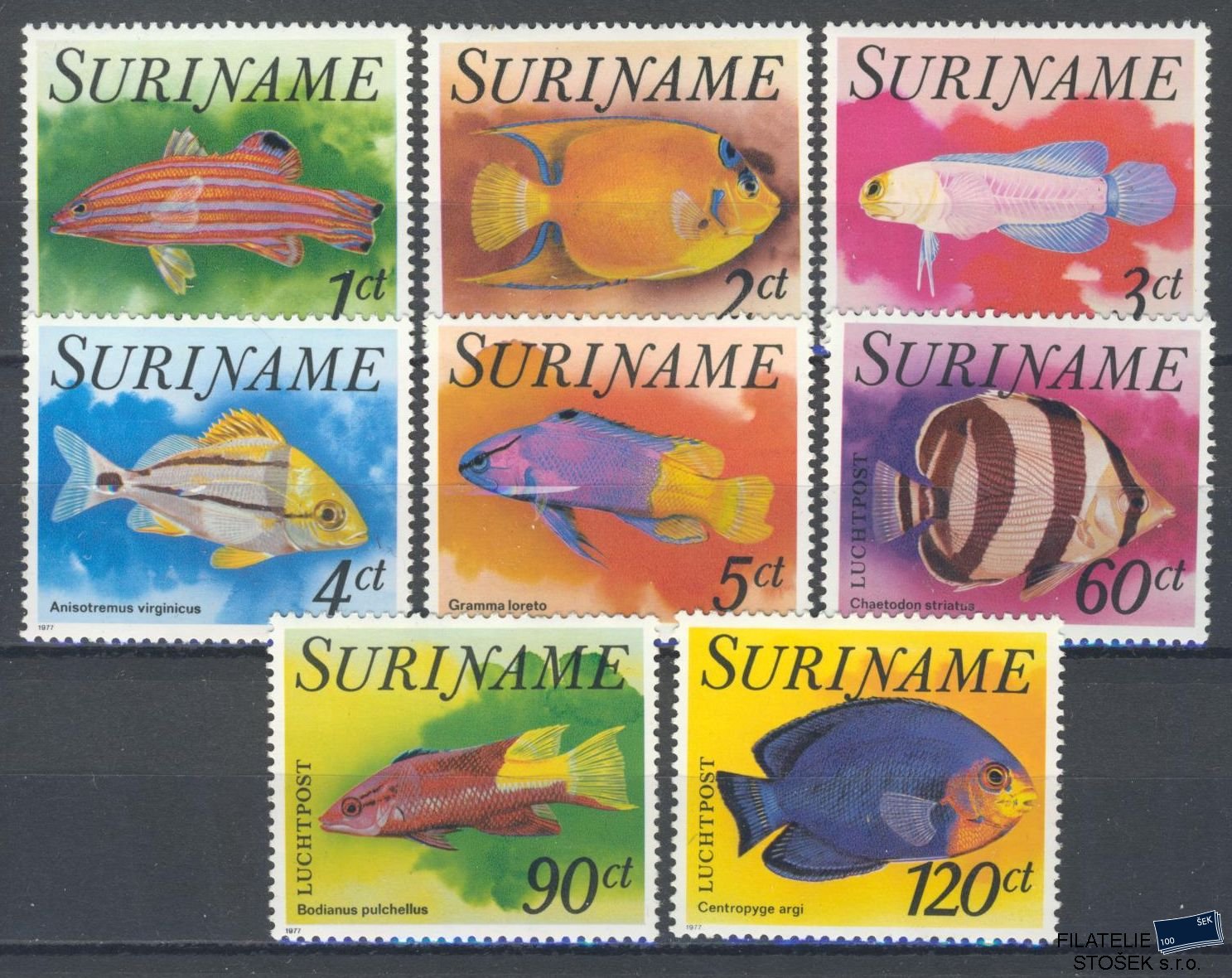 Surinam známky Mi 771-78