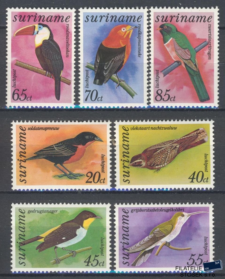 Surinam známky Mi 781-87