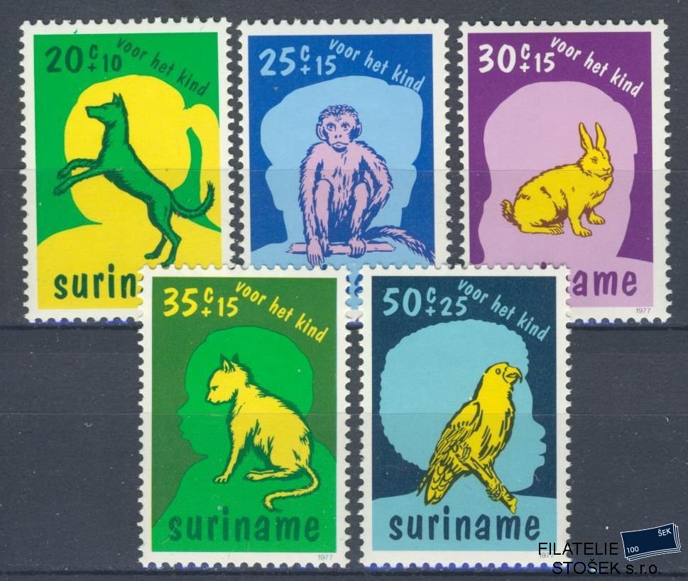 Surinam známky Mi 794-98