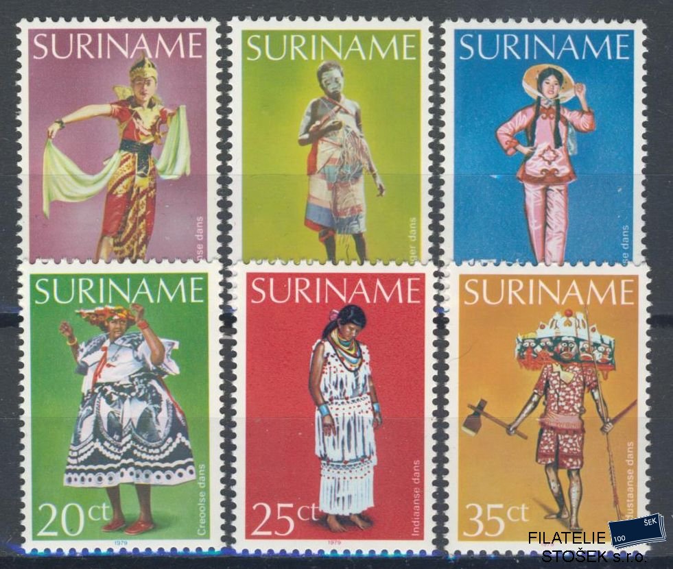 Surinam známky Mi 858-63