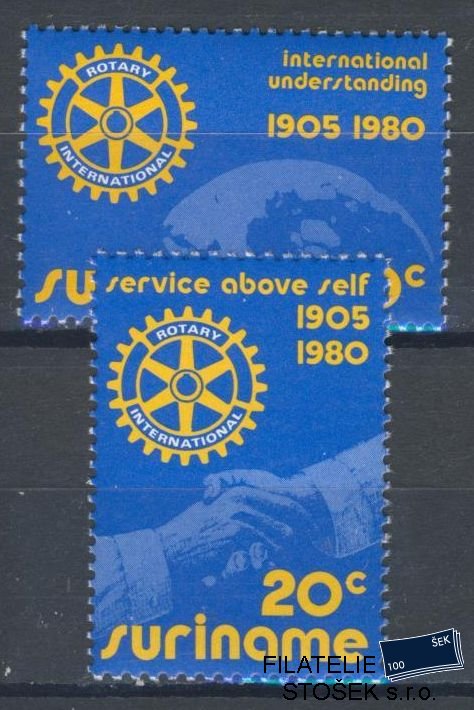 Surinam známky Mi 894-95