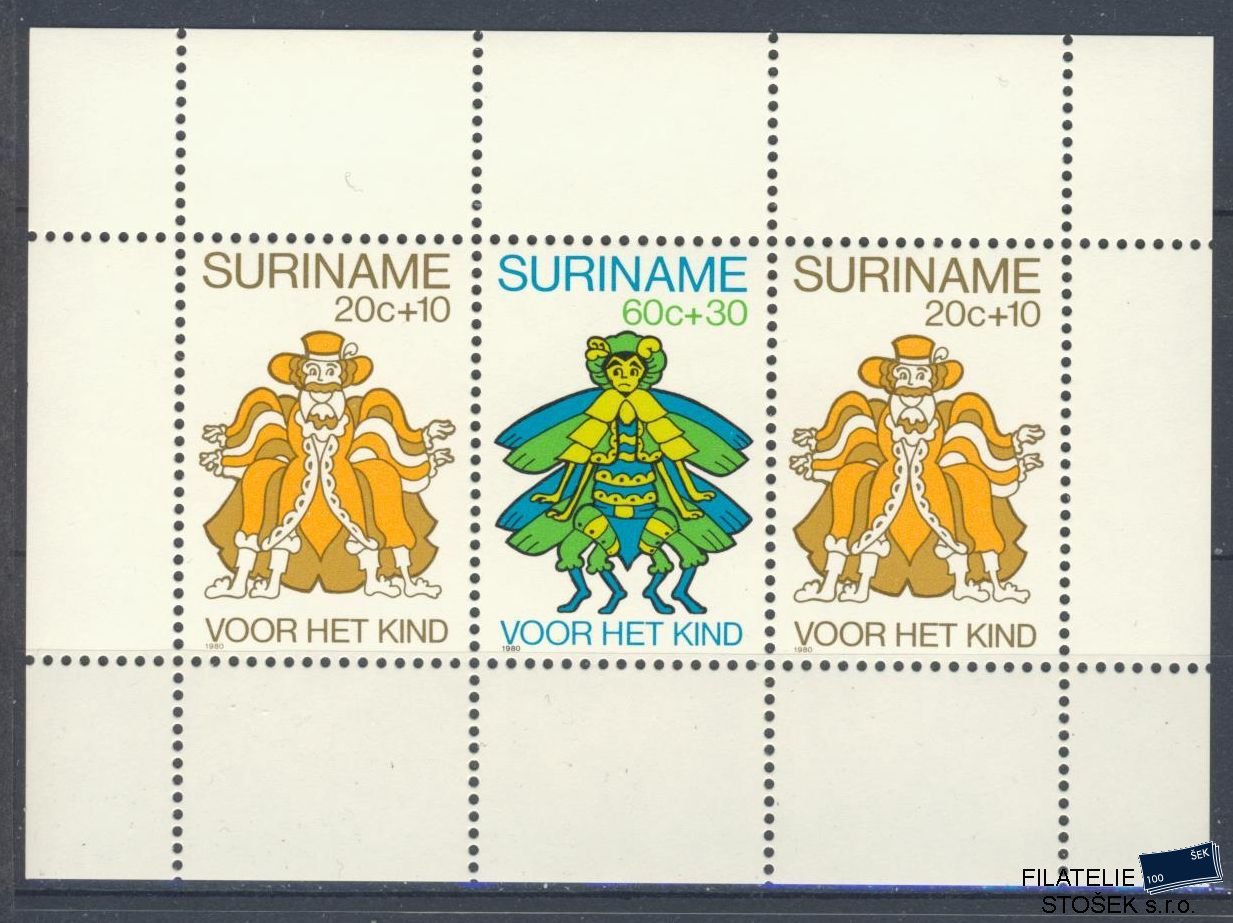 Surinam známky Mi Blok 26