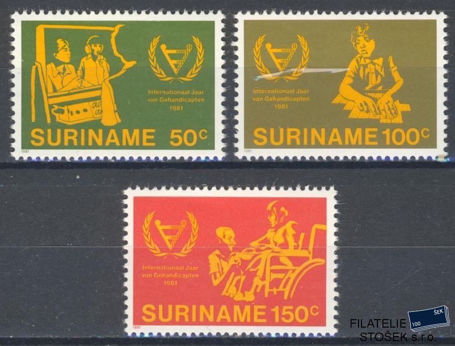 Surinam známky Mi 954-56
