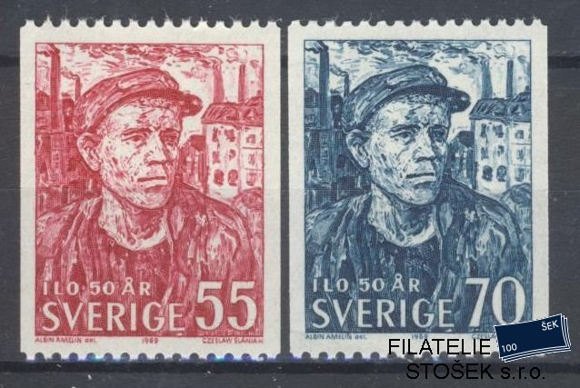 Švédsko známky Mi 632-33