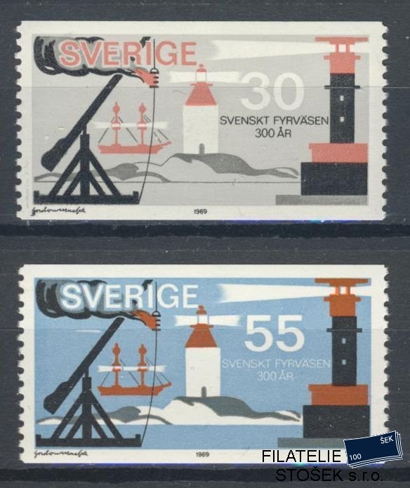 Švédsko známky Mi 655-56