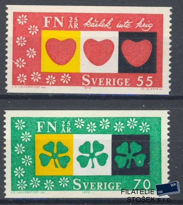 Švédsko známky Mi 690-91