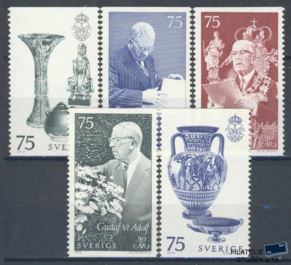 Švédsko známky Mi 781-85