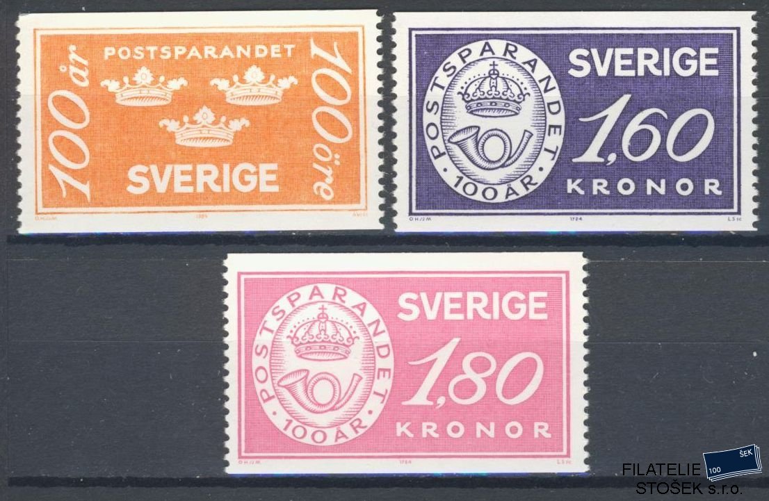 Švédsko známky Mi 1267-69